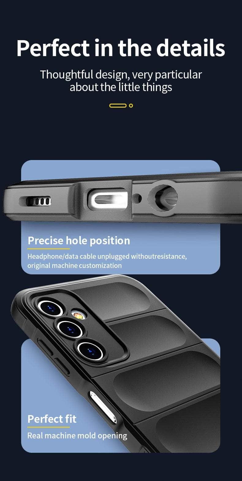 Shockproof Galaxy A34 Case - Soft TPU Protective Cover for Samsung Galaxy A34 - Perfect for Daily Use, Travel & Outdoor Activities