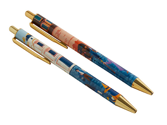 Harry Potter Diagon Alley Pen and Pencil Set - 2-Piece Collectible Writing Gift for Fans, Students & Office Use | Perfect for Journaling, Note-Taking & Potterhead Gifts