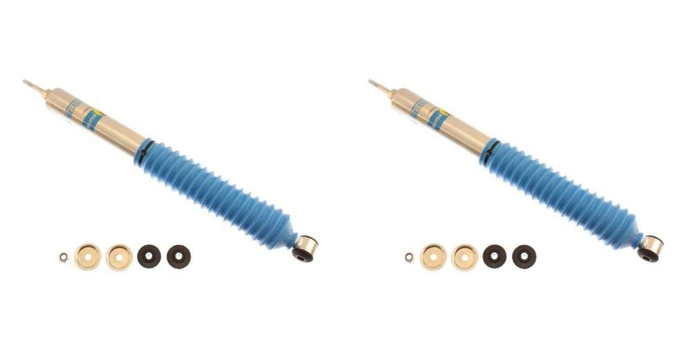 Bilstein B6 Performance Rear Shock Absorber Set for 2001-2002 Ford E-350 Econoline Club Wagon XL - Heavy Duty Suspension Upgrade for Smoother Rides & Towing