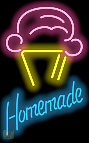 Handcrafted Homemade Ice Cream Neon Sign - 20