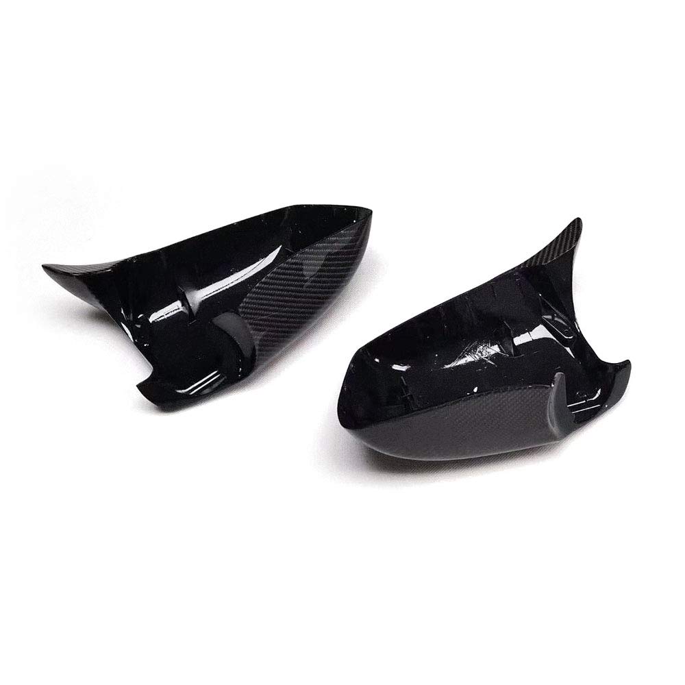 Carbon Fiber Mirror Cover Frame for BMW 5 Series F10 (2010-2013) & M5 F10 (2011) - Lightweight & Durable Exterior Upgrade - Perfect for Car Enthusiasts & Street Racing