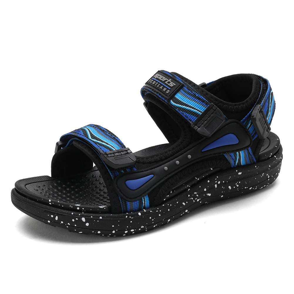 Kulebear Boys' Summer Sports Sandals - Breathable Hiking & Beach Sandals for Kids - Lightweight Outdoor Open-Toe Footwear for Active Play, Water Activities, and Daily Wear
