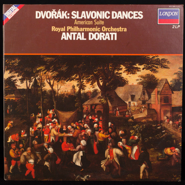 Antonín Dvořák Slavonic Dances Op 46 & Op 72 / American Suite - Royal Philharmonic Orchestra Conducted by Antal Dorati (2xLP Vinyl Album, Near Mint or Mint Condition) - Perfect for Classical Music Collectors & Vinyl Enthusiasts