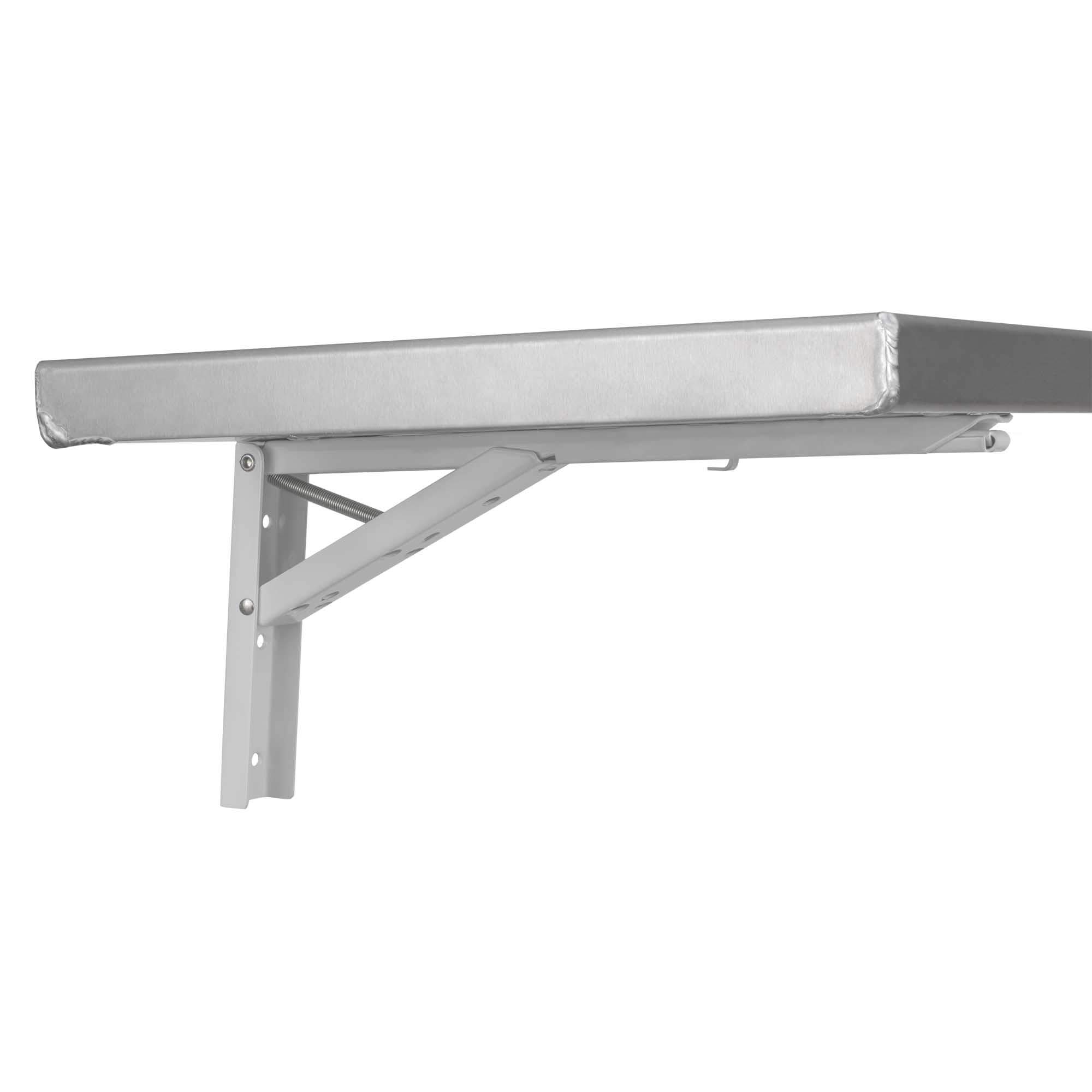 RecPro 48 Inch NSF Commercial Concession Shelf - Drop Down Folding Serving Food Stand for Restaurants, Cafes & Events | Made in USA | Durable Food Service Counter for Buffets, Food Trucks & Catering