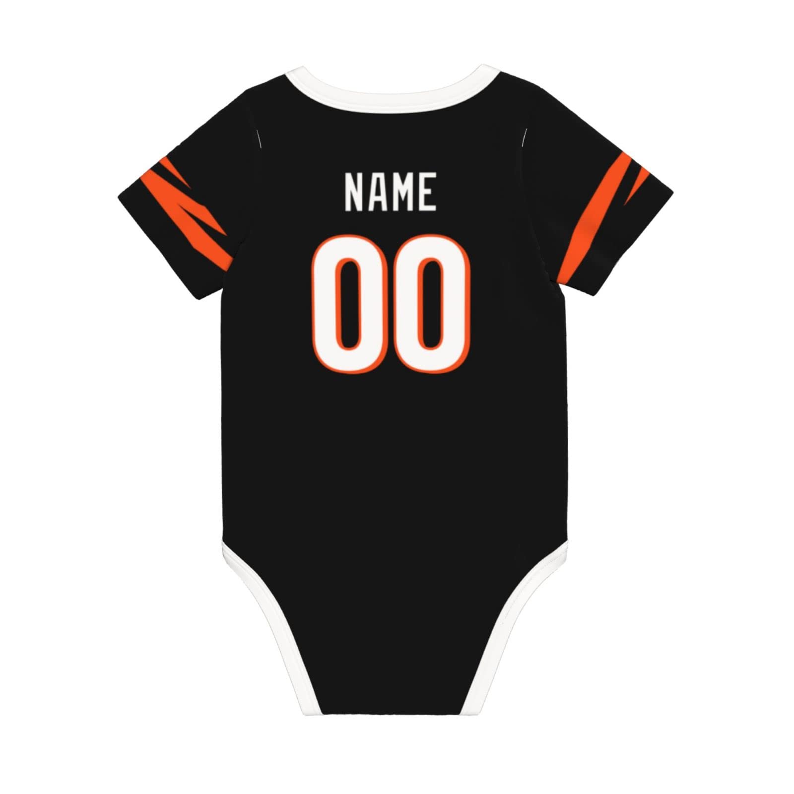 Custom Baby Clothes - 100% Cotton Personalized Baby Suit with Name & Number - Perfect for Newborn Gifts, Christening, Birthday Parties & Photo Shoots