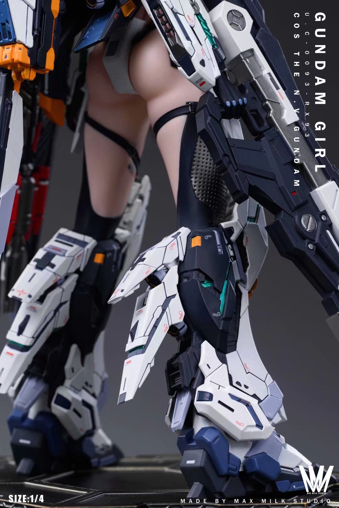 MMS Studio Cosplay The N.V. Gundam Girl Model Kit - Anime Mecha Figure for Collectors & Gundam Fans | Perfect for Display, Cosplay & Anime Conventions