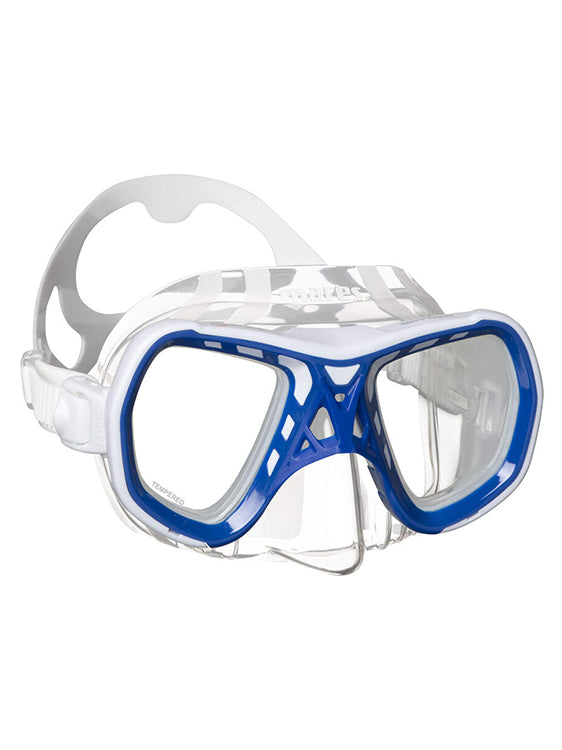Mares Spyder Scuba Diving Mask - Premium Snorkeling & Freediving Gear for Clear Underwater Vision - Perfect for Ocean Adventures, Pool Training, and Marine Exploration