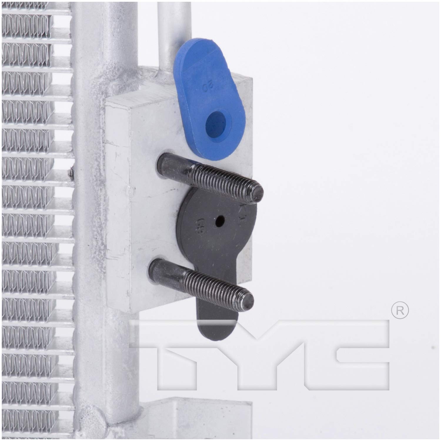 Hyundai/Kia Accent Rio Veloster 2012-2013 AC Condenser Replacement - OEM Compatible Auto Part for Cooling System Repair | Perfect for Summer Driving & Hot Weather Performance