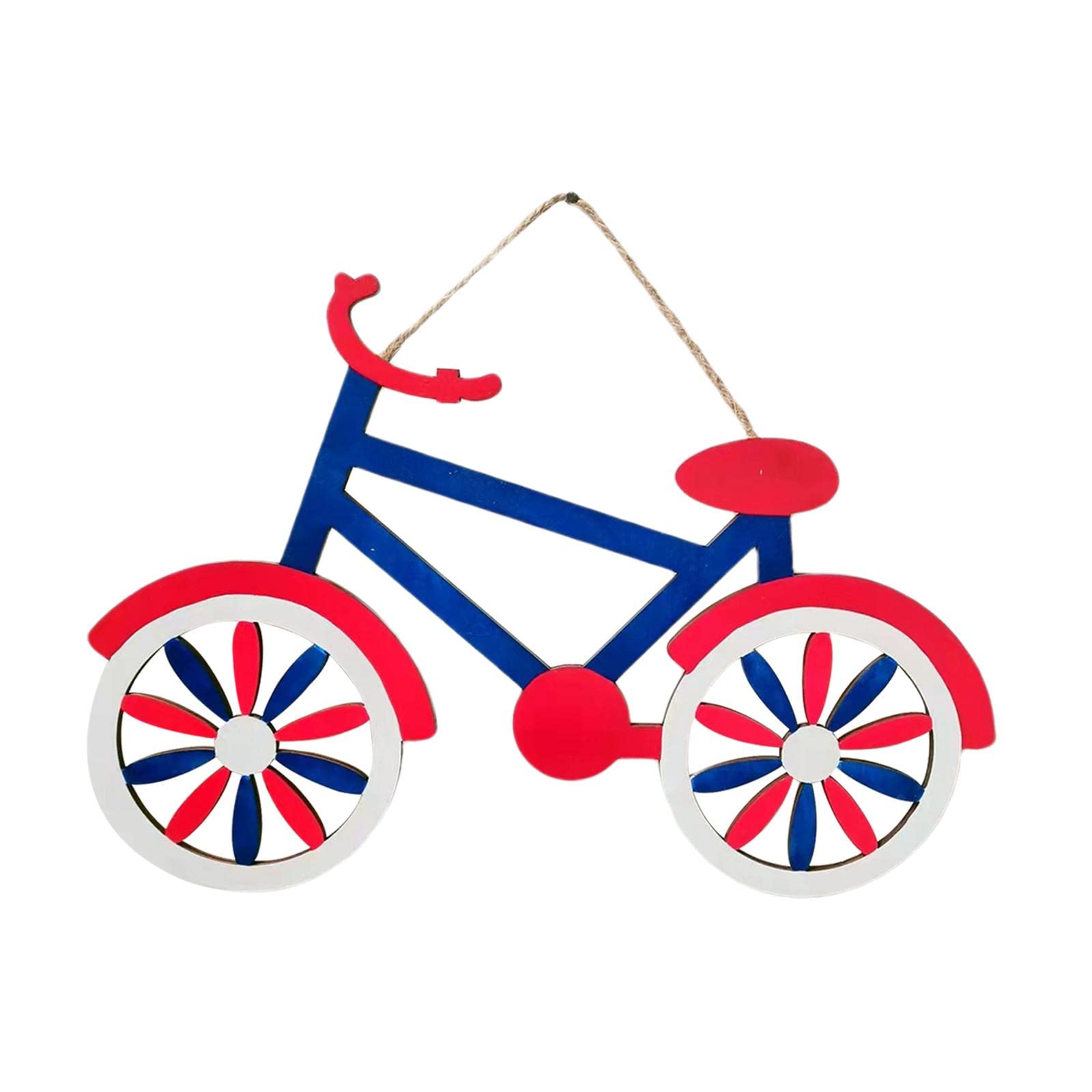 Gazechimp Wooden Bike Sculpture - Modern Handcrafted Bike Figurine for Home & Office Decor - Perfect for Cycling Enthusiasts, Bedroom Decor, Bookshelf Display and Gift Giving
