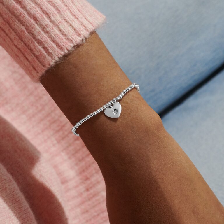 Joma Jewellery Bracelet - A Little Here For You | Elegant & Meaningful Gift for Her | Perfect for Anniversaries, Birthdays & Special Occasions