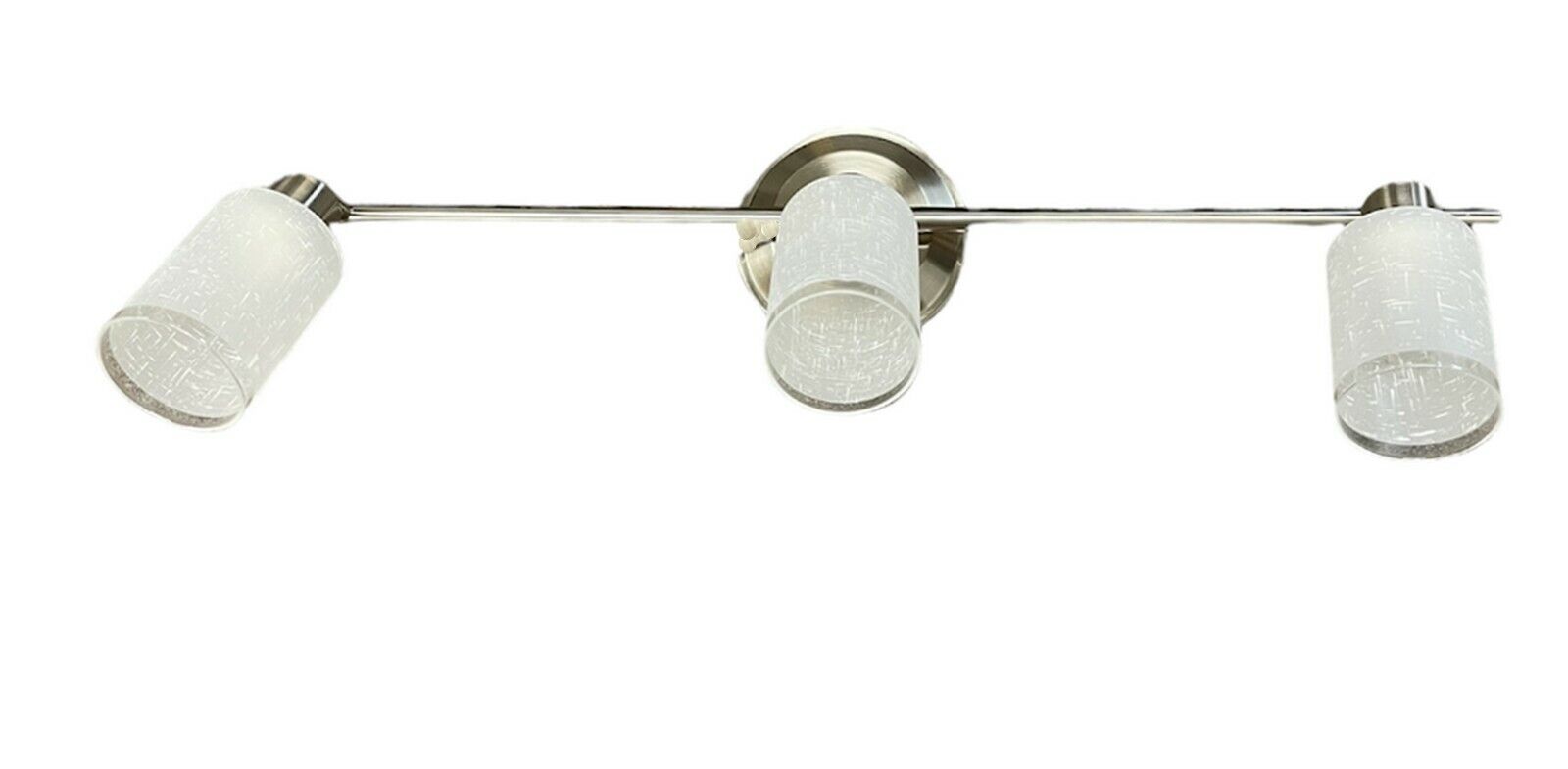 Brushed Nickel LED Bathroom Wall Light Fixture - 3-Light Modern Vanity Sconce for Bathroom Mirror Lighting, Perfect for Powder Room, Master Bath & Spa Decor