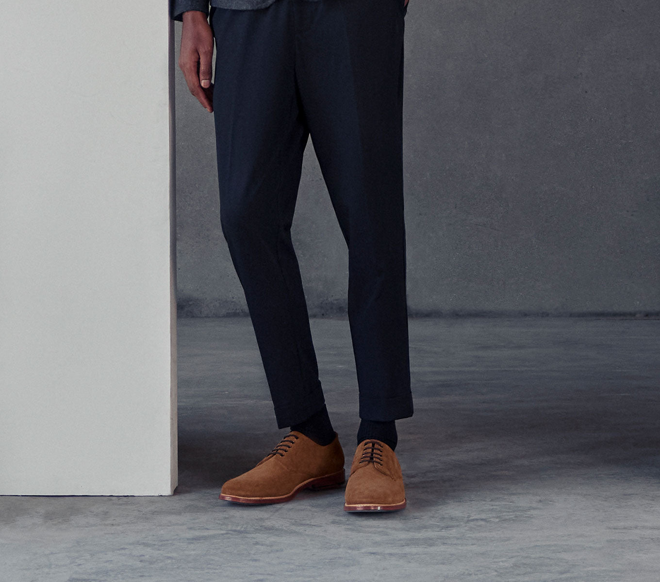 Men's Derby Shoes in Soft Suede Leather - Classic Comfort for Business, Casual & Formal Wear