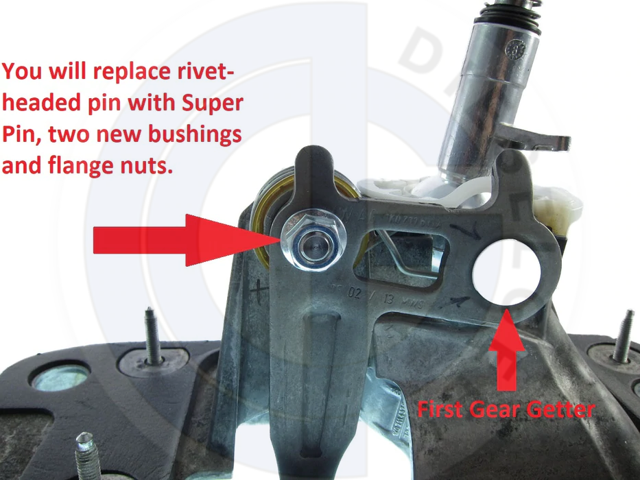 MK6 Super Pin & First Gear Getter Combo Kit - Compatible with 2008+ VW & Audi Models (Golf, Jetta, Passat, A3, A4) - Easy Transmission Repair & Maintenance for DIY Enthusiasts
