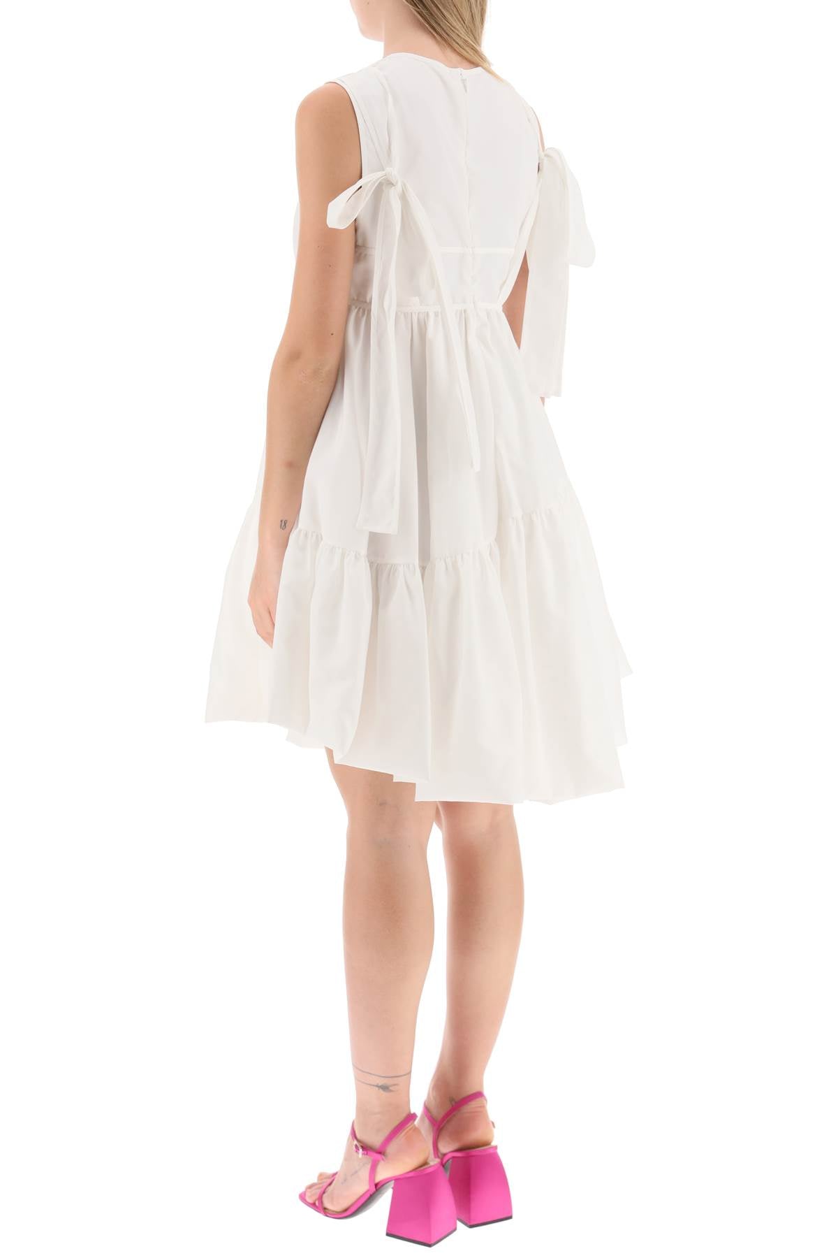 Cecilie Bahnsen 'Divya' Mini Dress - Elegant Floral Lace Party & Wedding Guest Dress for Women