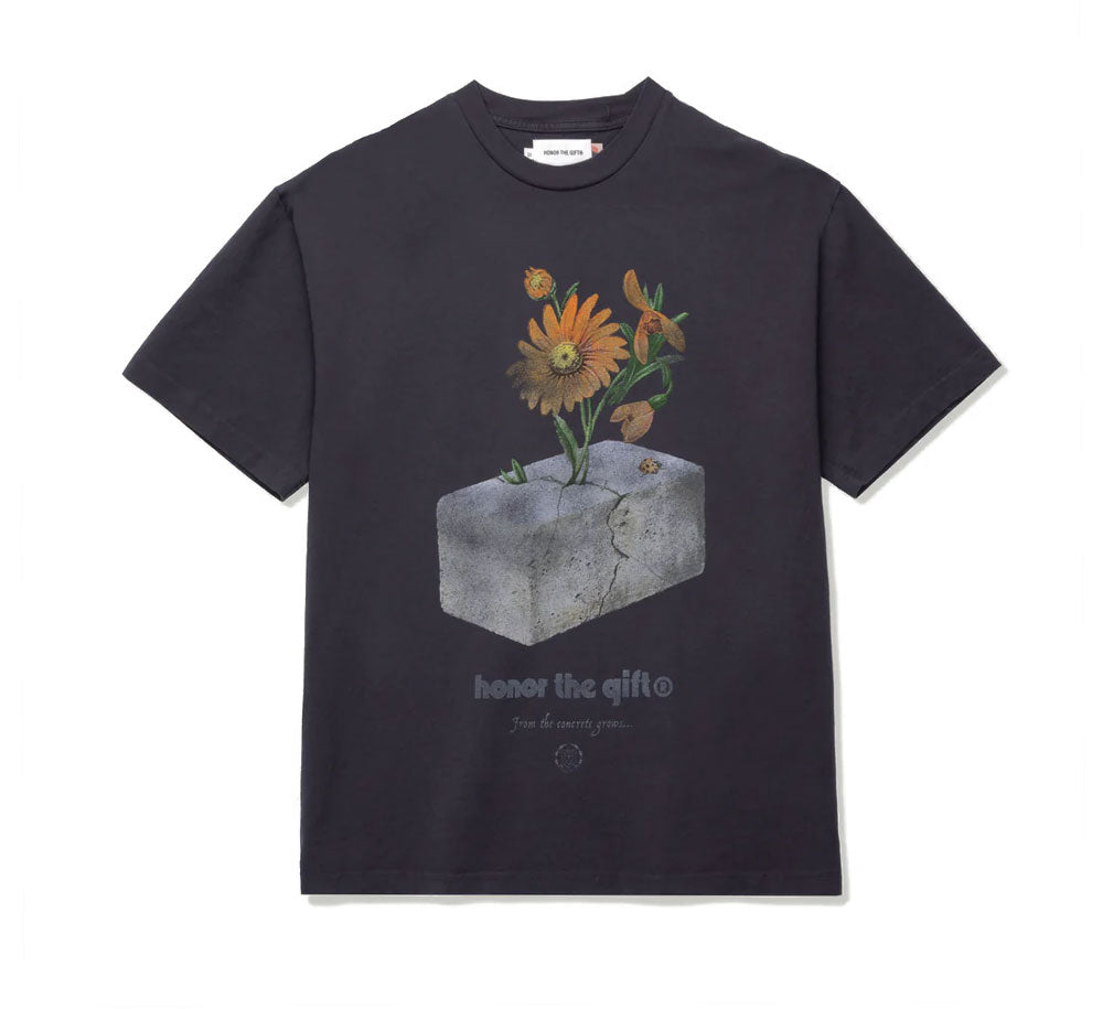 Concrete 2.0 Short Sleeve T-Shirt - Premium Cotton Men's Casual Tee for Everyday Wear, Gym & Outdoor Activities