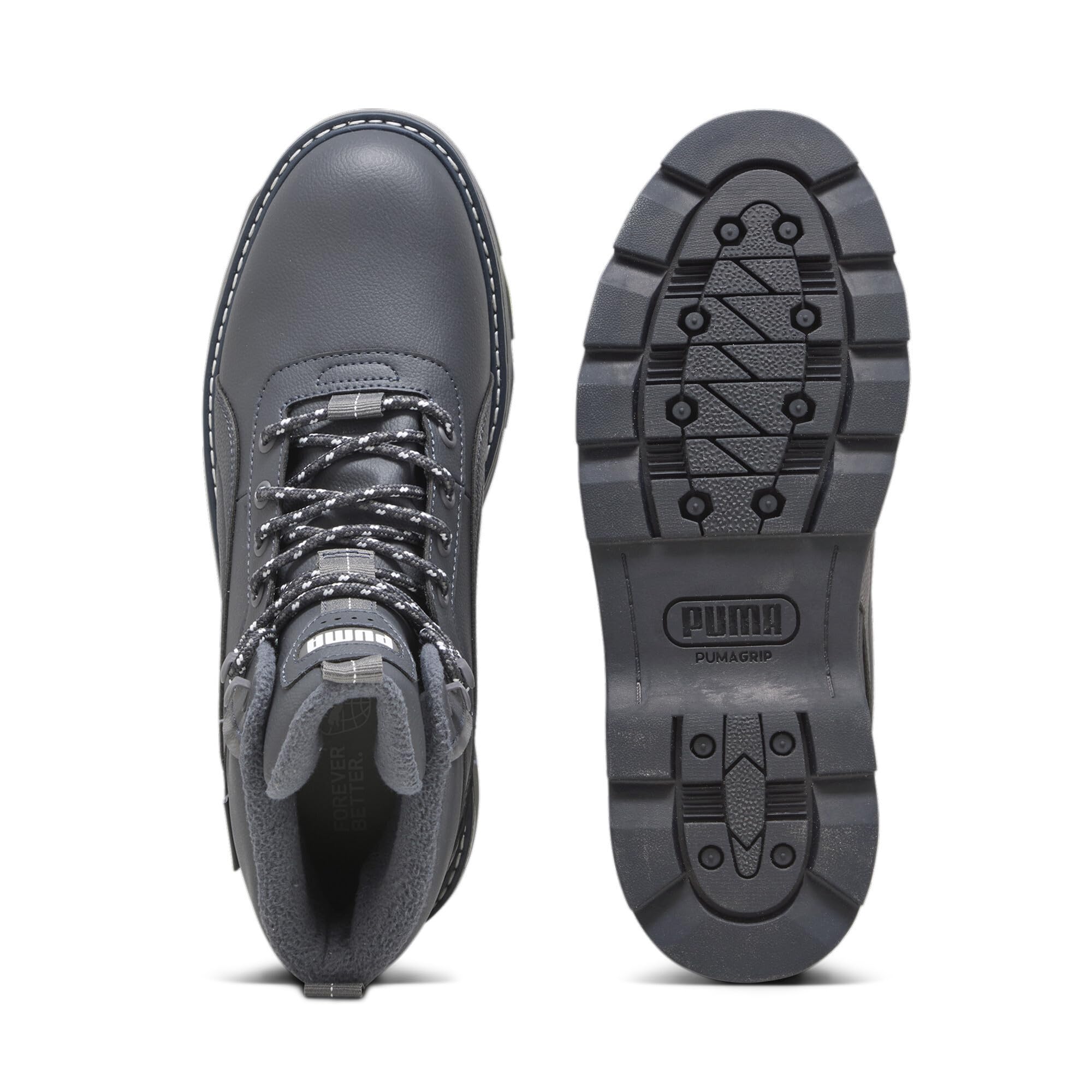 PUMA Men's Desierto V3 Boots - Gray for Outdoor Hiking