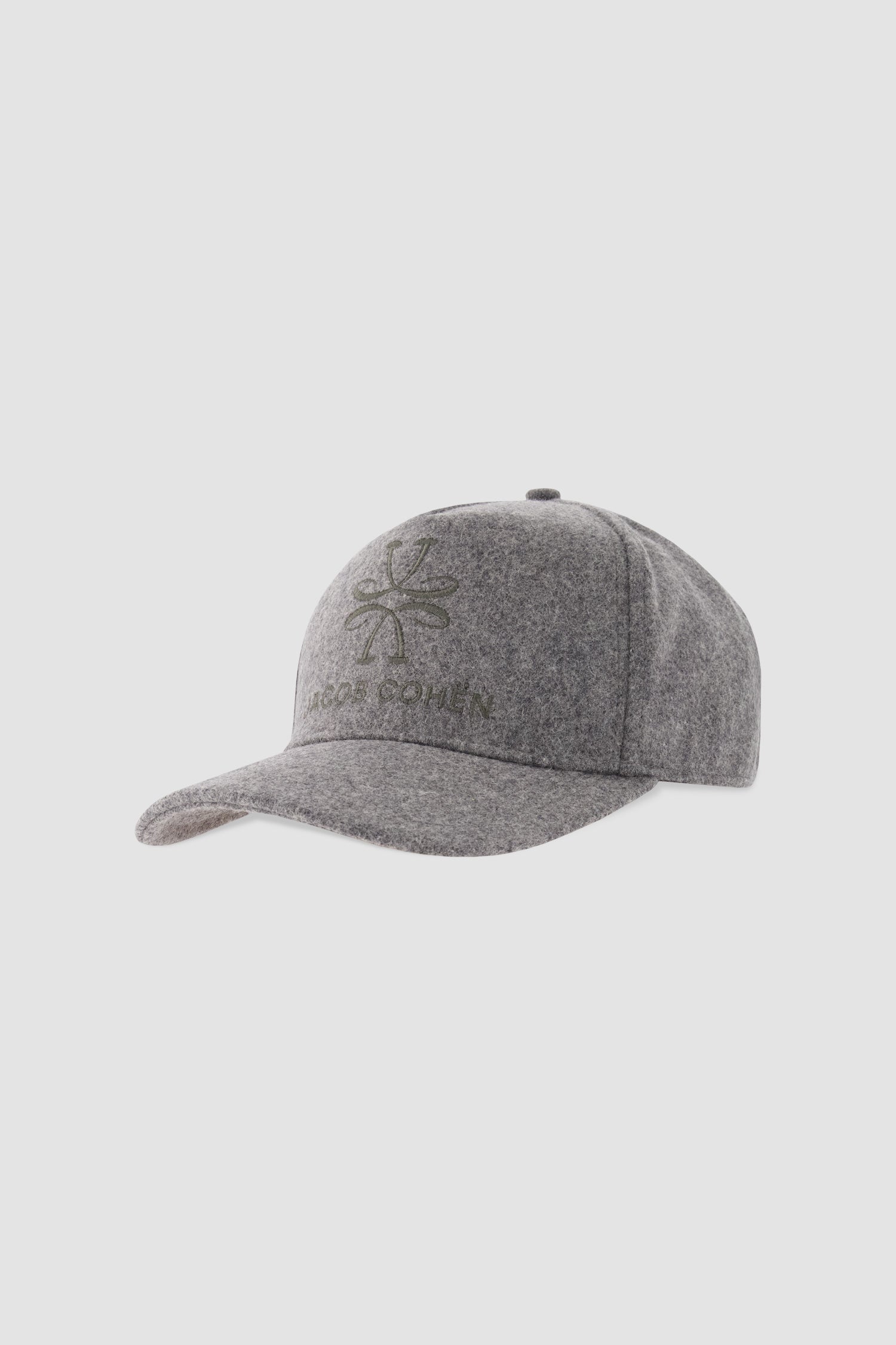 Jacob Cohen Grey Baseball Cap for Men - Stylish & Comfortable Adjustable Dad Hat for Outdoor, Sports & Casual Wear