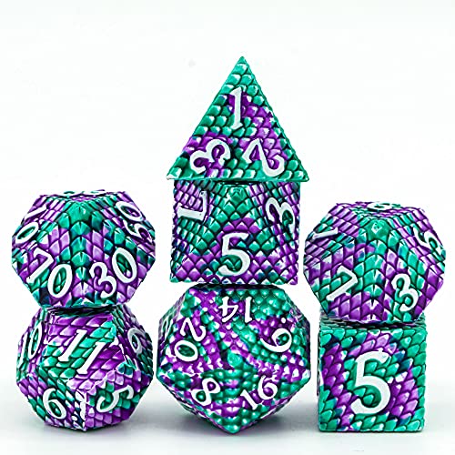 Dragon Scale-green and Purple