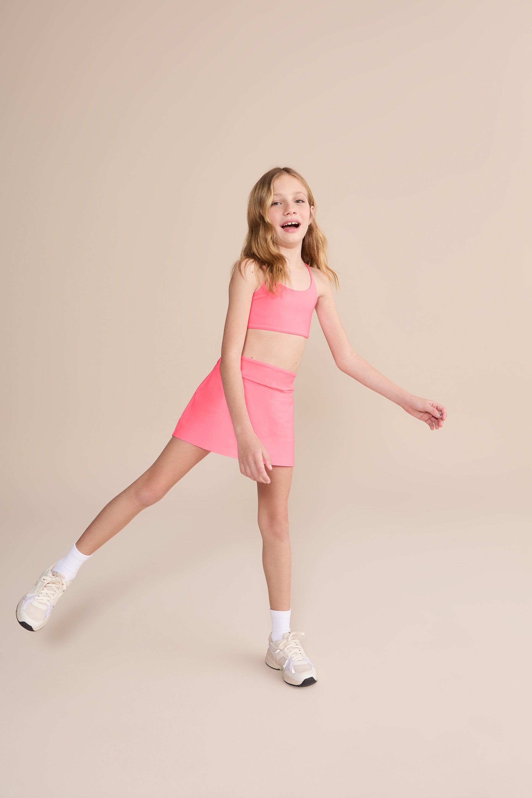 Sport® Sense Girls' Athletic Skirt - Comfortable & Stretchy for Running, Soccer & Play - Perfect for School PE & Outdoor Activities