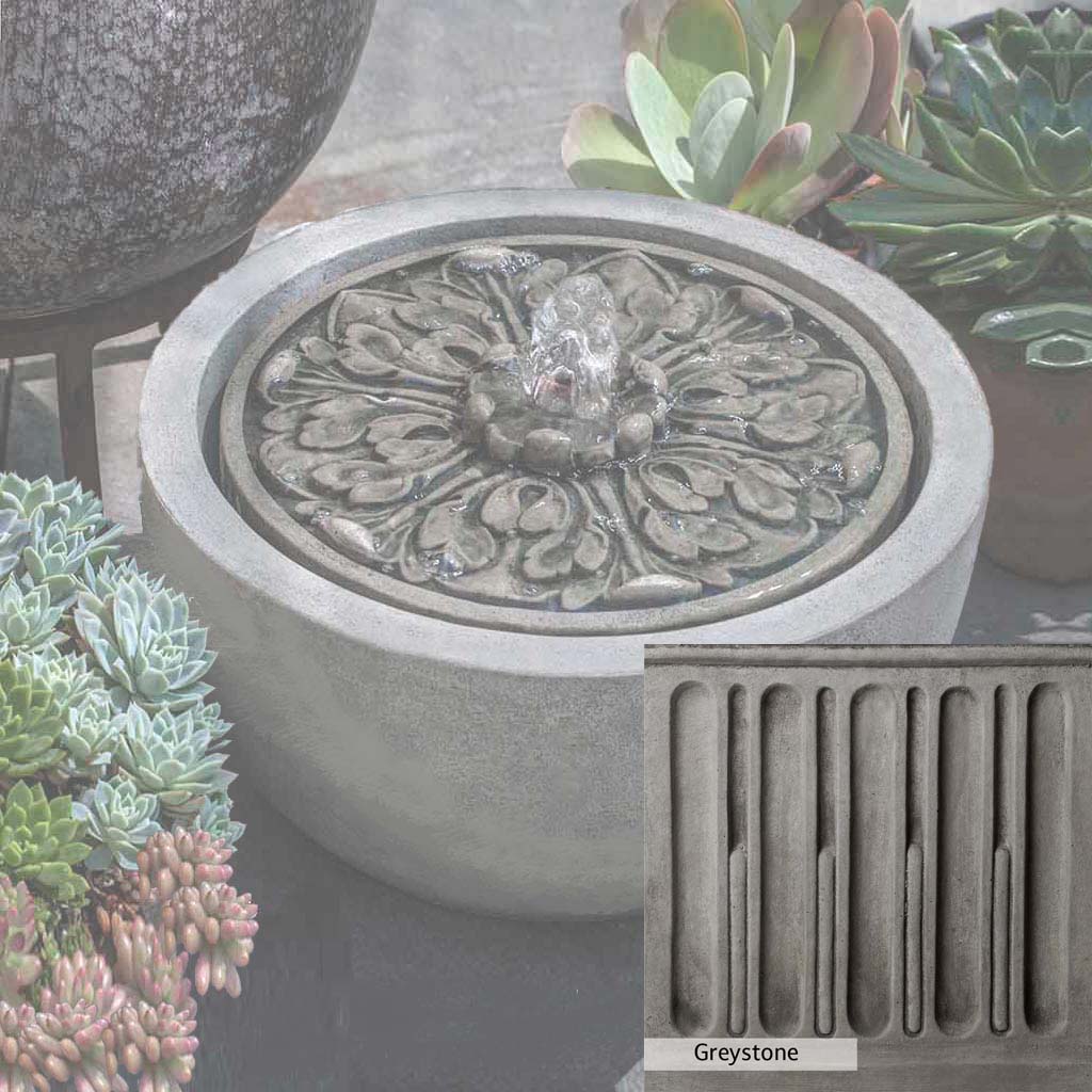 Campania International M Series Medallion Fountain - Outdoor Garden Water Feature for Patio, Yard & Landscape Decor | Classic Roman Design Waterfall Fountain