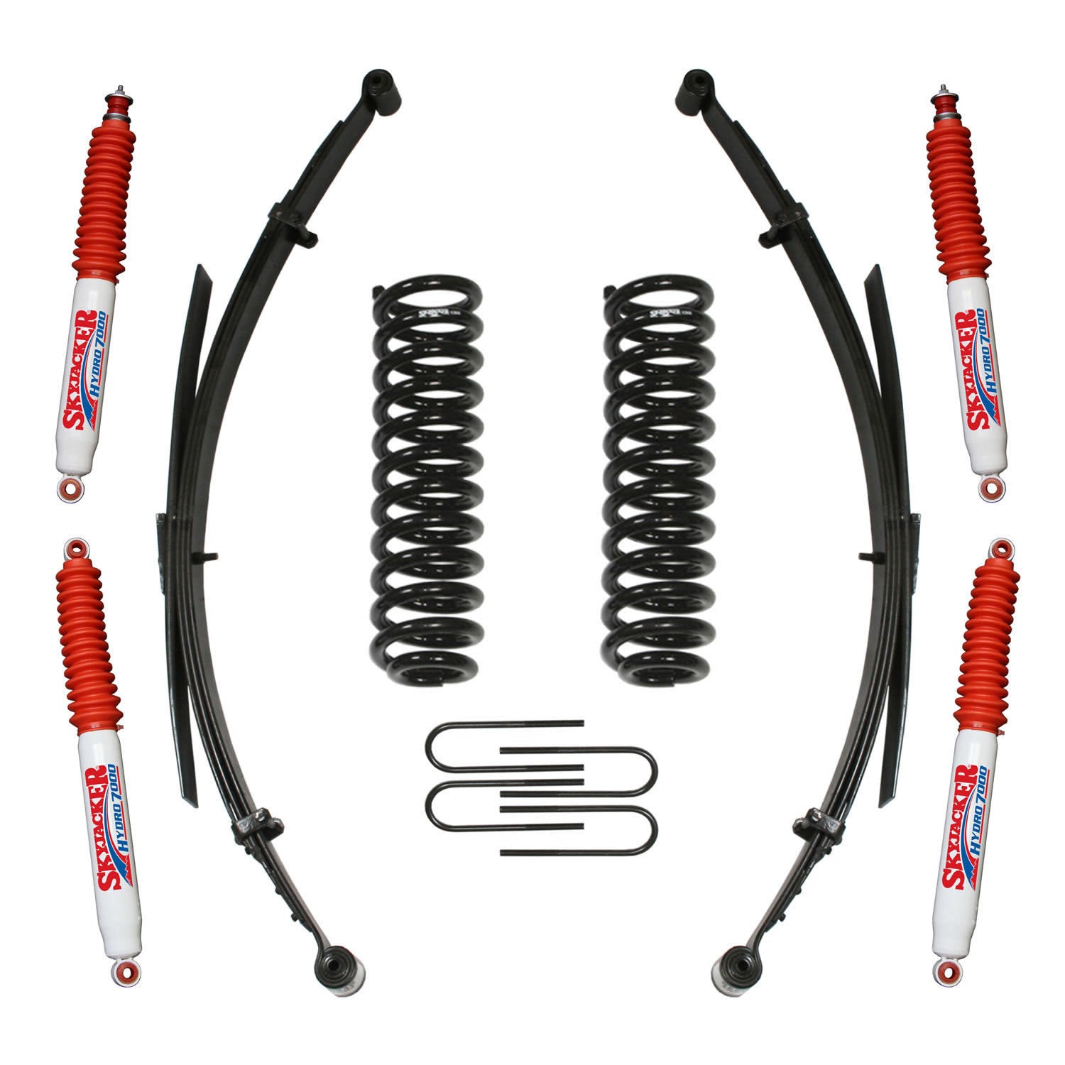 1.5-2 Inch Lift System with Hydro Shocks for 89-97 Ford Ranger & 94-97 Mazda B4000 - Off-Road Suspension Upgrade for Enhanced Performance