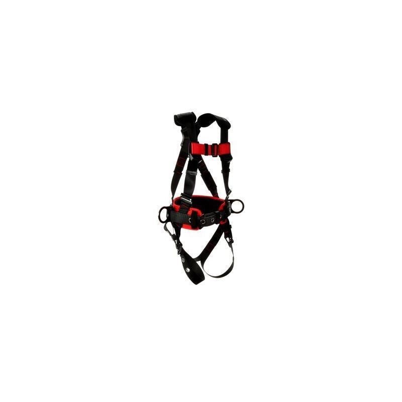 3M Protecta 1161310C Construction Safety Harness - OSHA Compliant Fall Protection Gear for Roofing, Climbing & Construction Work