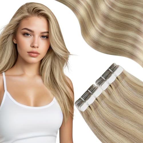 #16 Honey Blonde Highlighted 22 Medium Blonde