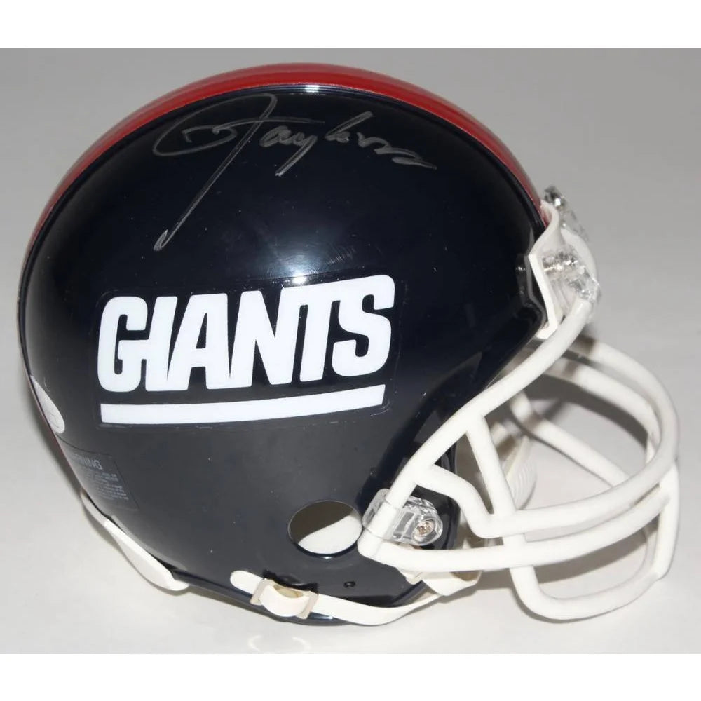 Lawrence Taylor Autographed New York Giants Full Size Football Helmet with JSA COA - Perfect for NFL Memorabilia Collectors and Giants Fans Display