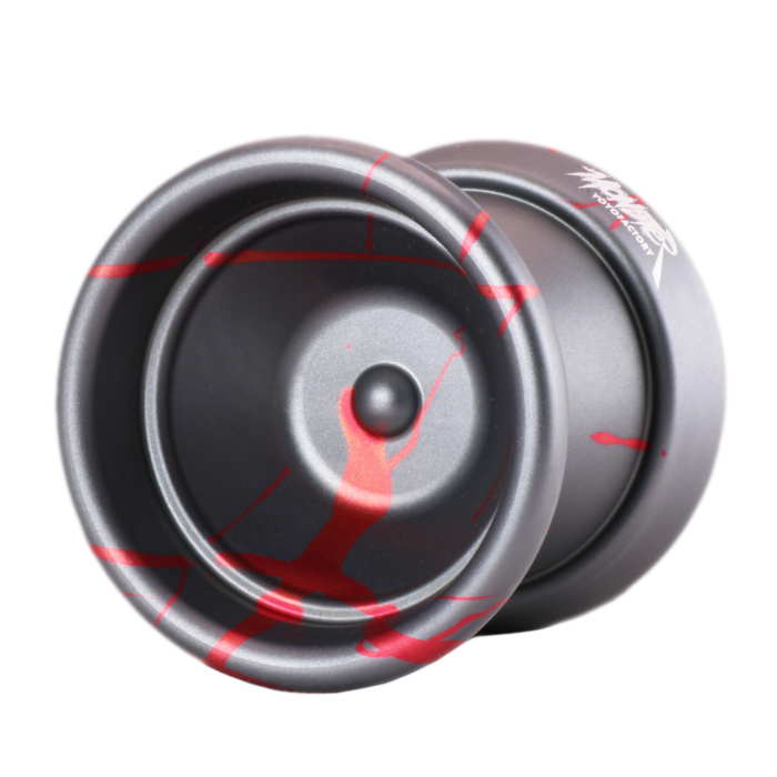 Grey / Red Splash