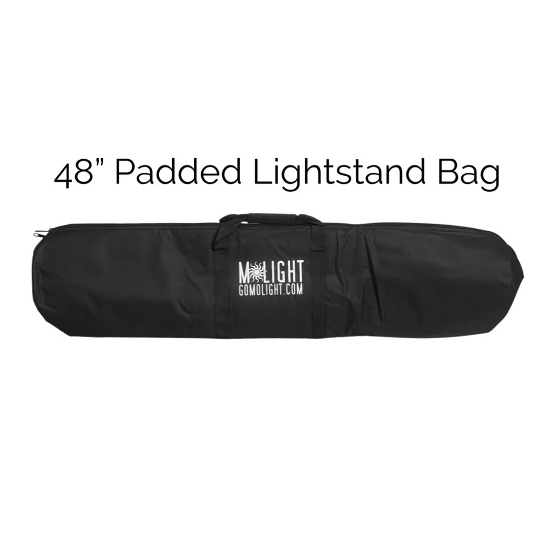 MoLight 48 Light Stand Tripod Softbox Case - Durable Carrying Bag for Photography Lighting Equipment - Perfect for Studio, On-Location Shoots & Video Production
