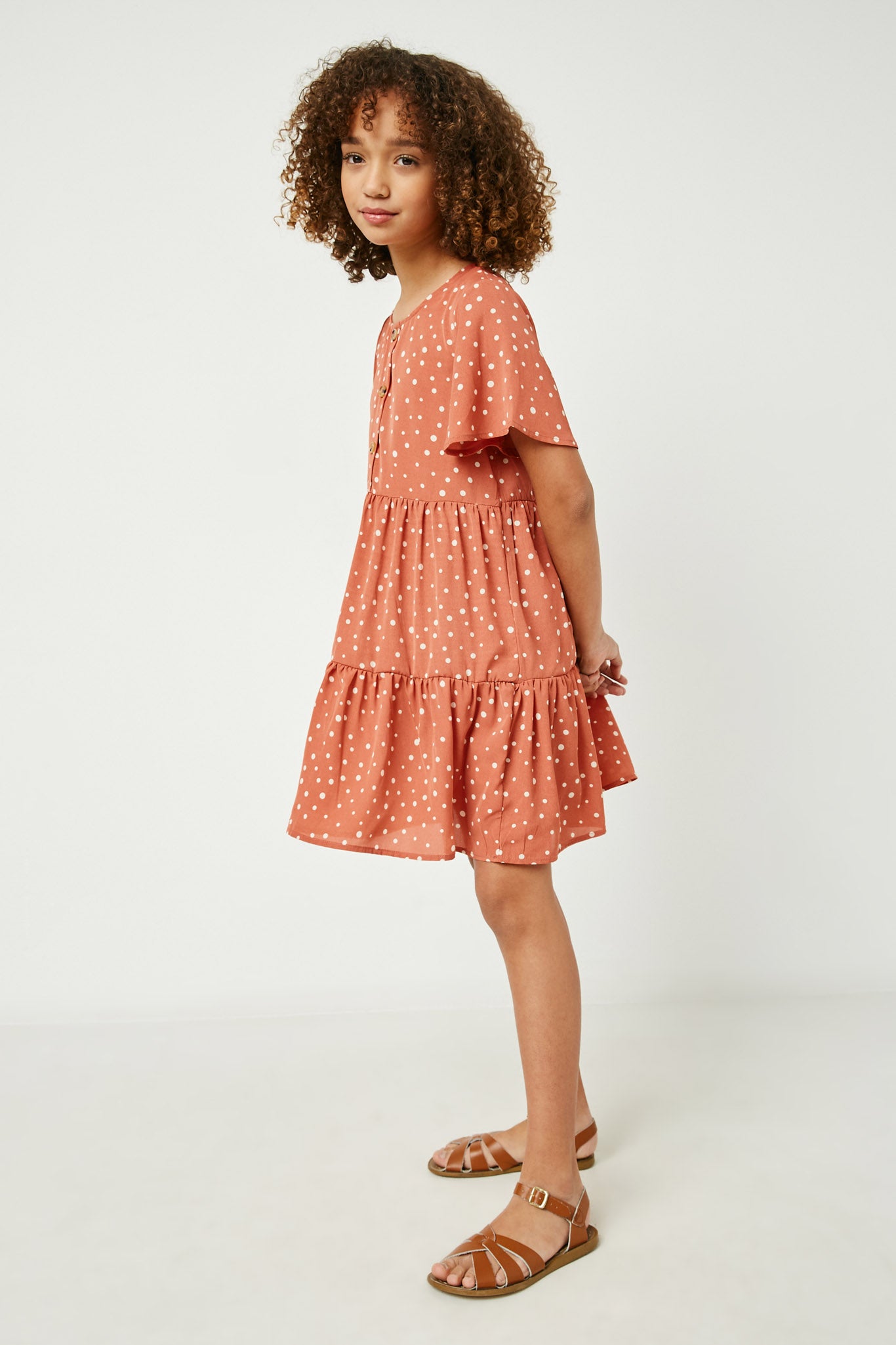 Polka Dot Buttoned Mini Dress for Women - Flirty & Fun Summer Party Outfit | Casual, Date Night & Beach Wear