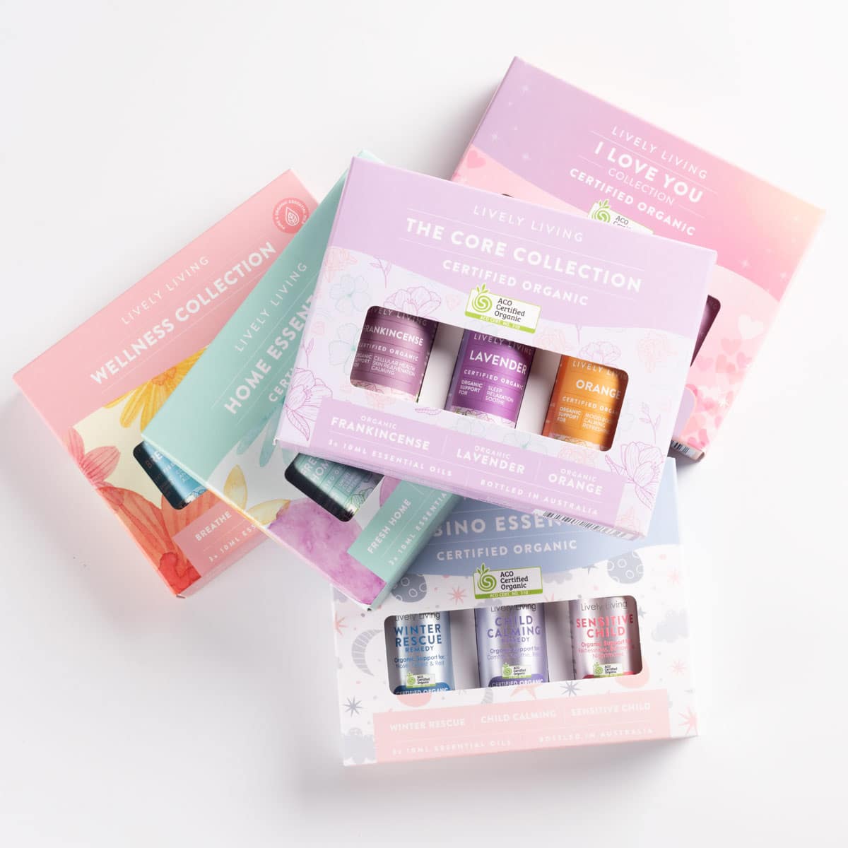 9 Organic Essential Oil Trios - Choose Any 3 Blends for Aromatherapy, Massage & Home Diffuser | Natural Skin & Hair Care