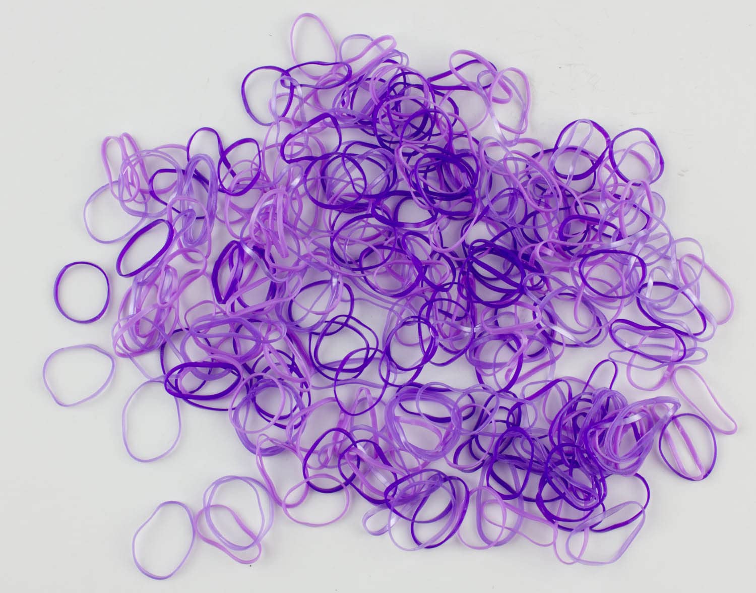 Mytoptrendz® Purple Small Mini Hair Ties - Ultra Elastic Rubber Bands for Women & Girls - Perfect for Ponytails, Braids, Buns & Everyday Hairstyles - Great for School, Work, Gym & Travel Accessories