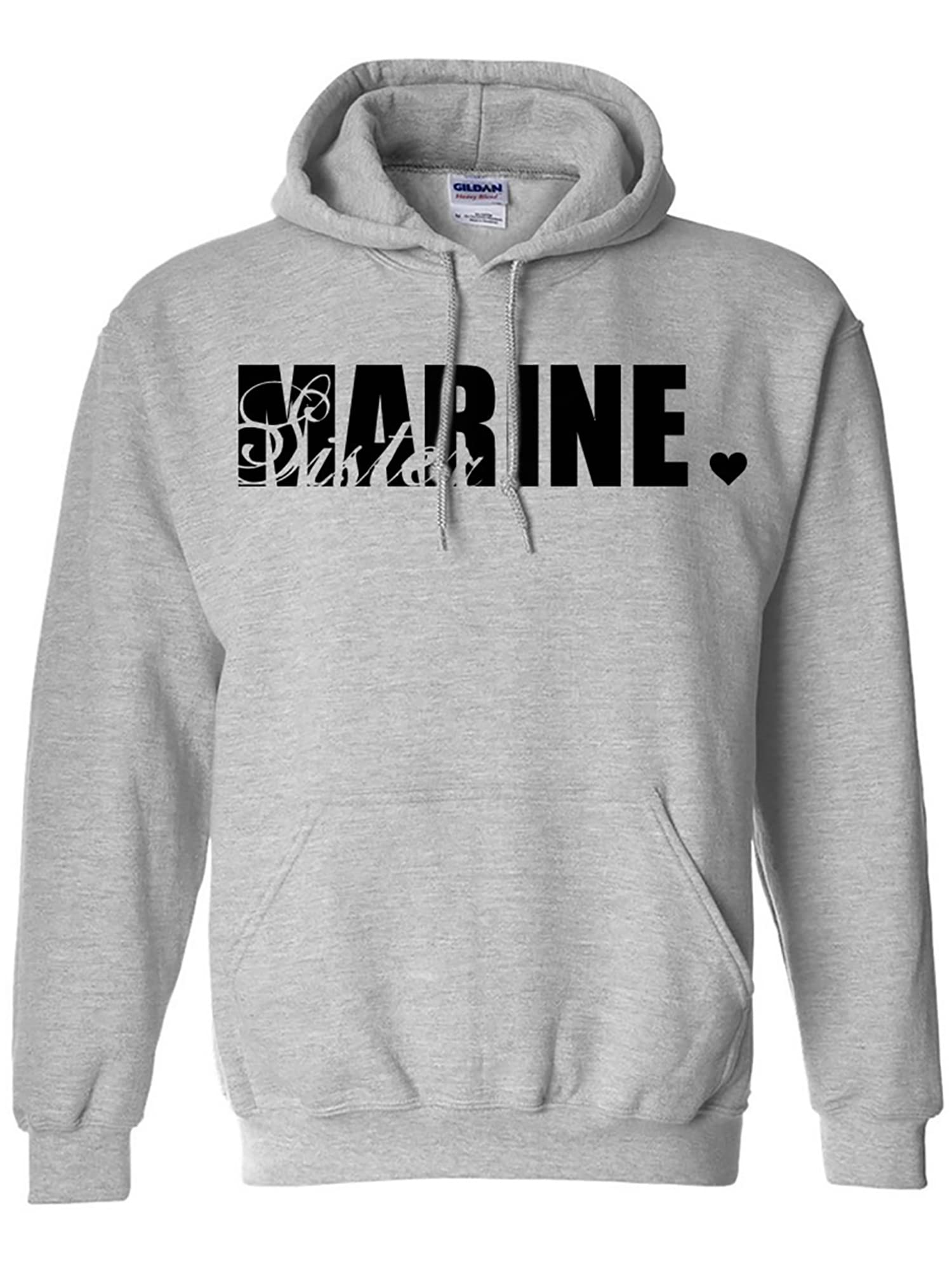 Zerogravitee Marine Sister Hooded Sweatshirt - Women's Pullover Hoodie for Casual Wear, Gym & Outdoor Activities