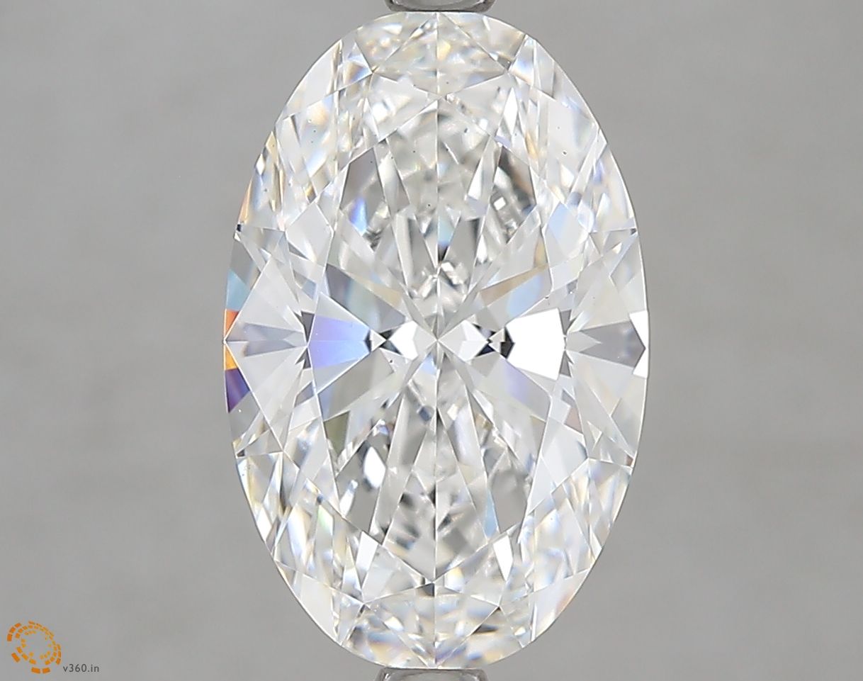 3.01 Carat Oval Lab-Grown Diamond - F Color VS1 Clarity for Engagement Rings & Fine Jewelry