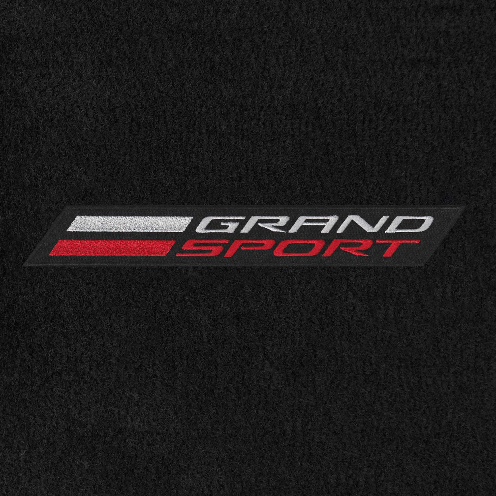 Premium Custom-Fit Carpeted Floor Mats for 2014-2019 C7 Corvette Coupe - Luxury Car Floor Liners (Charcoal, Grand Sport Deck) | Perfect for Daily Driving & Road Trips