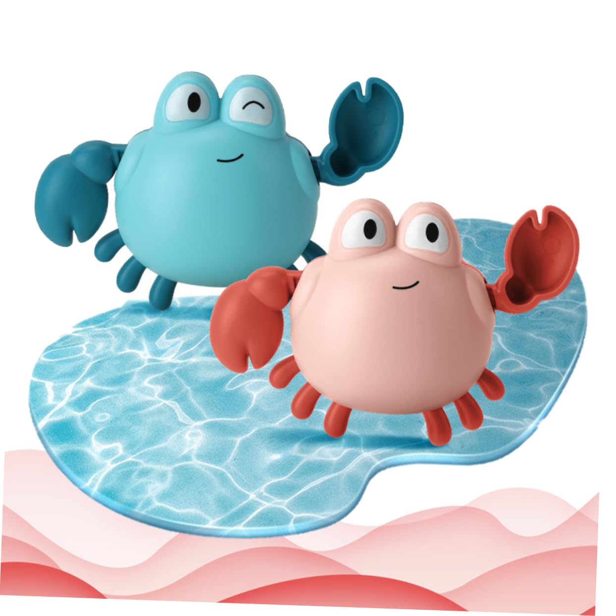 2 Pack MUSISALY Wind Up Bath Toys for Kids - Fun Animal Shower Toys for Toddlers & Babies - Perfect Bath Time Entertainment for Bathtub Play