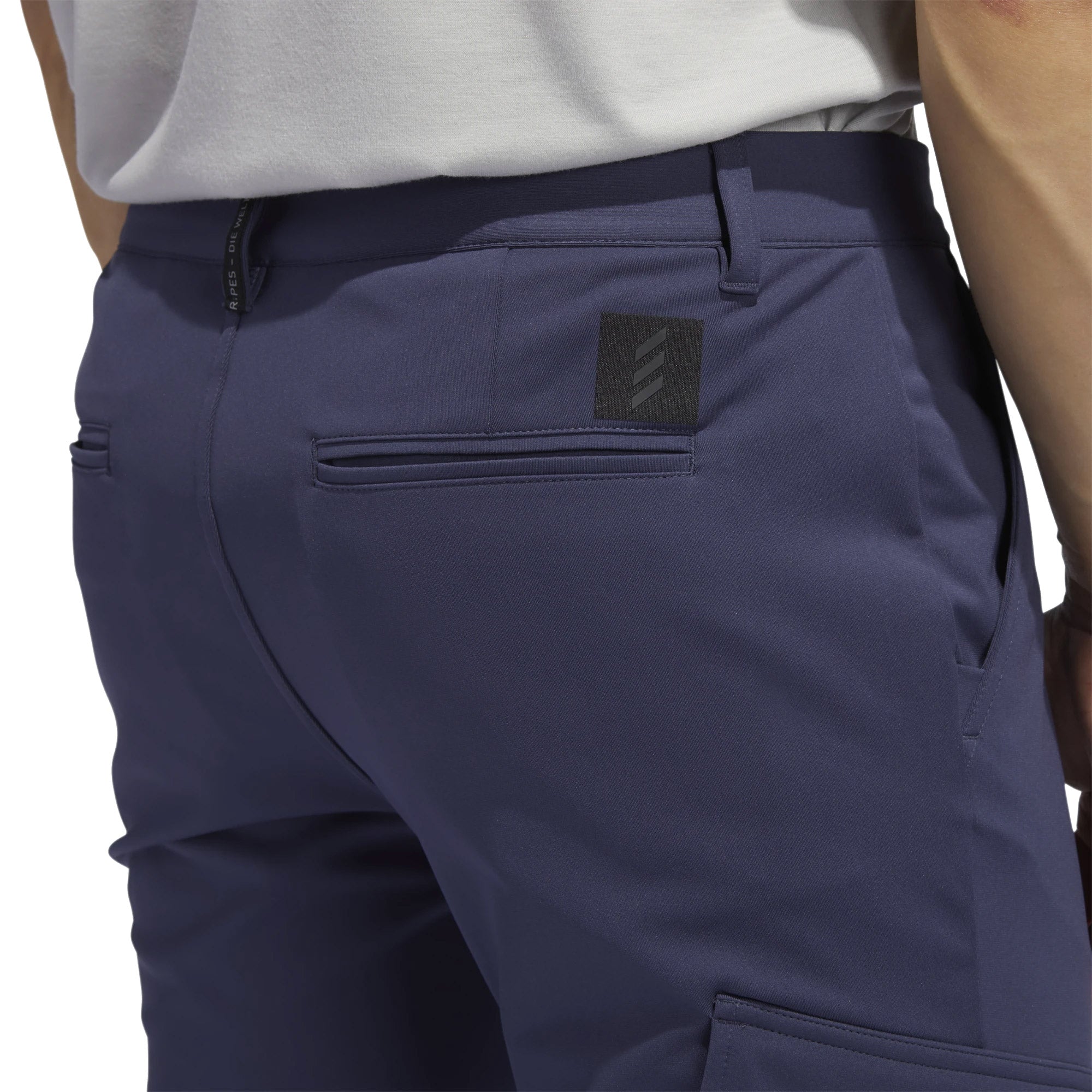 Adidas Adicross Warp Knit Golf Pants for Men - Midnight Grey Stretch Joggers | Comfortable & Breathable for Golfing, Casual Wear & Outdoor Activities
