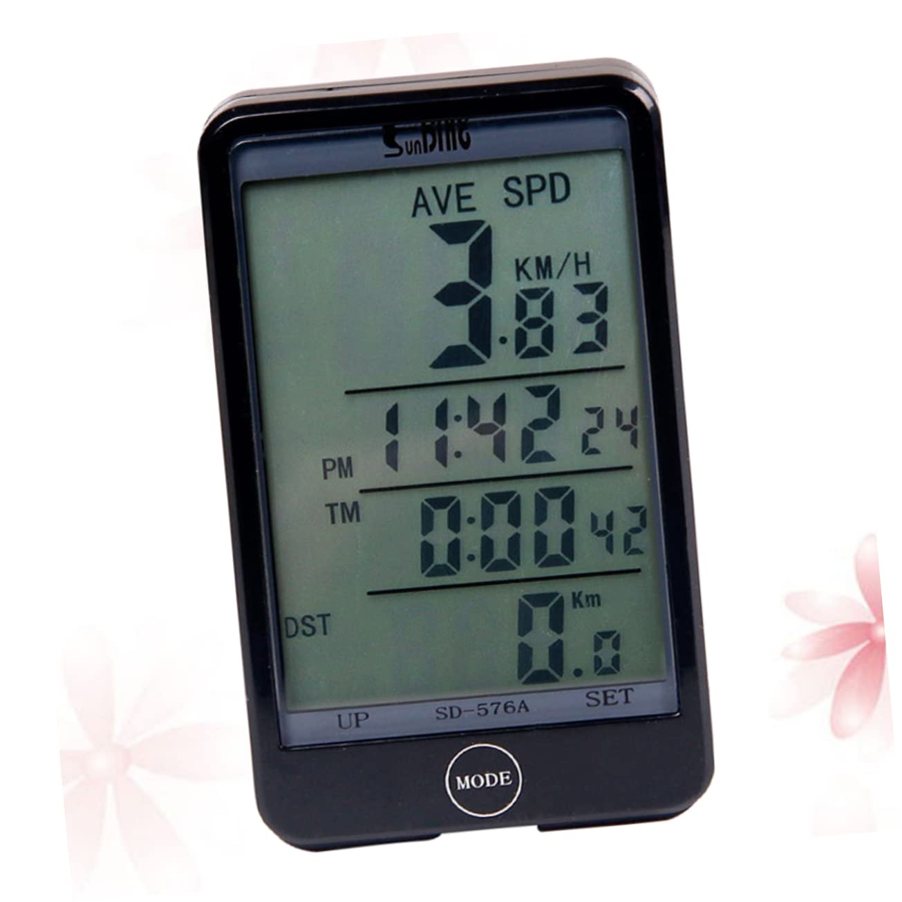 Mipcase 2-Pack Bike Odometer & Cycling Computer with Cadence Monitor - Wireless Bicycle Speedometer for Indoor Exercise & Outdoor Training - Perfect for Spin Bikes, Road Bikes, and Stationary Workouts