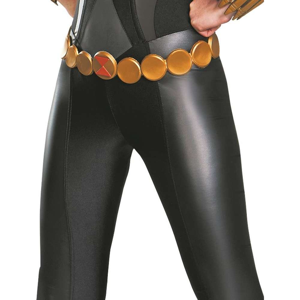 Black Widow Bustier Costume for Women - Marvel Superhero Cosplay Outfit for Halloween, Comic Con & Themed Parties