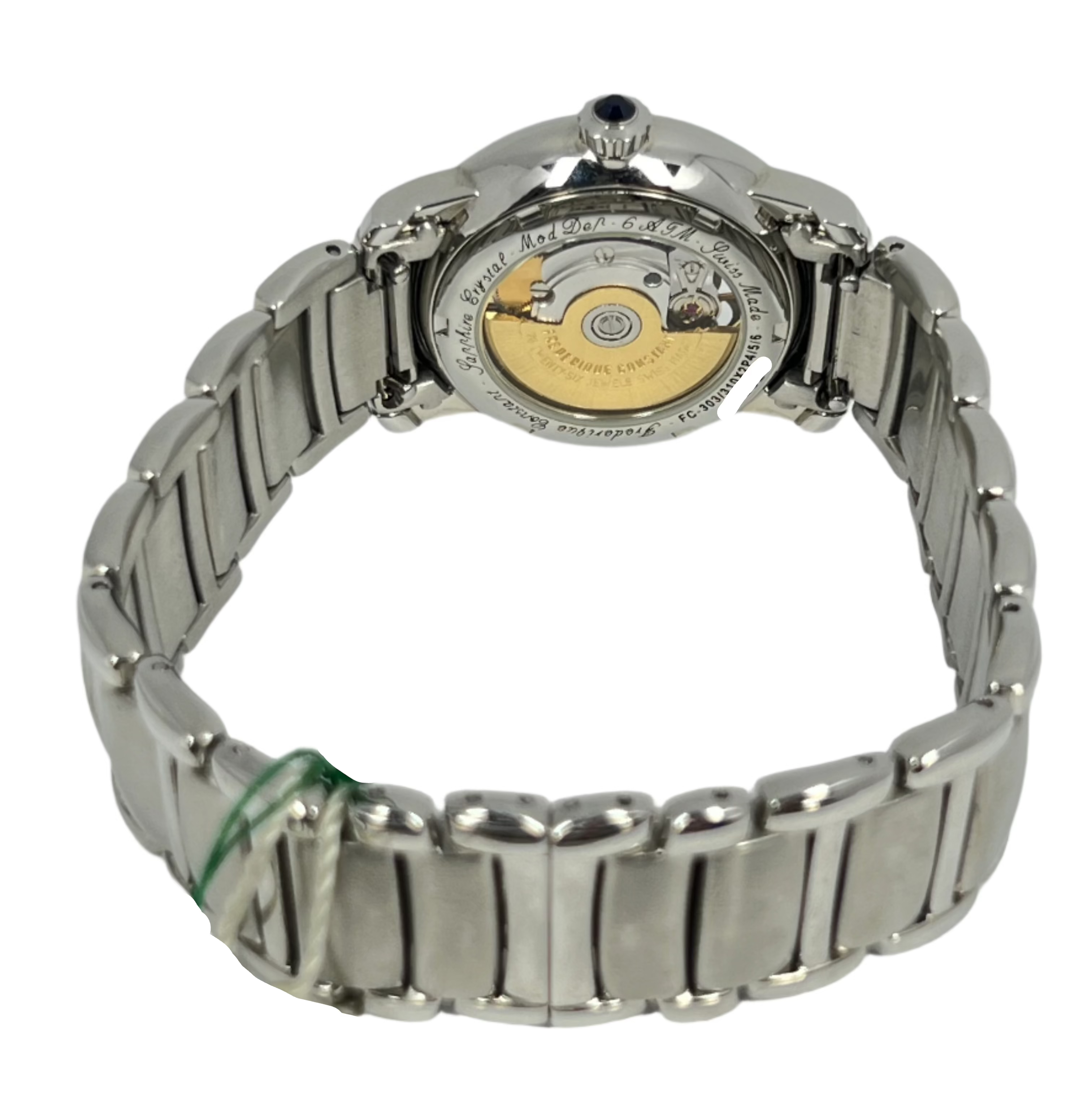 Frederique Constant Heart Beat Ladies Watch - Stainless Steel & Diamonds - Luxury Women's Timepiece for Formal Events, Business Meetings & Special Occasions