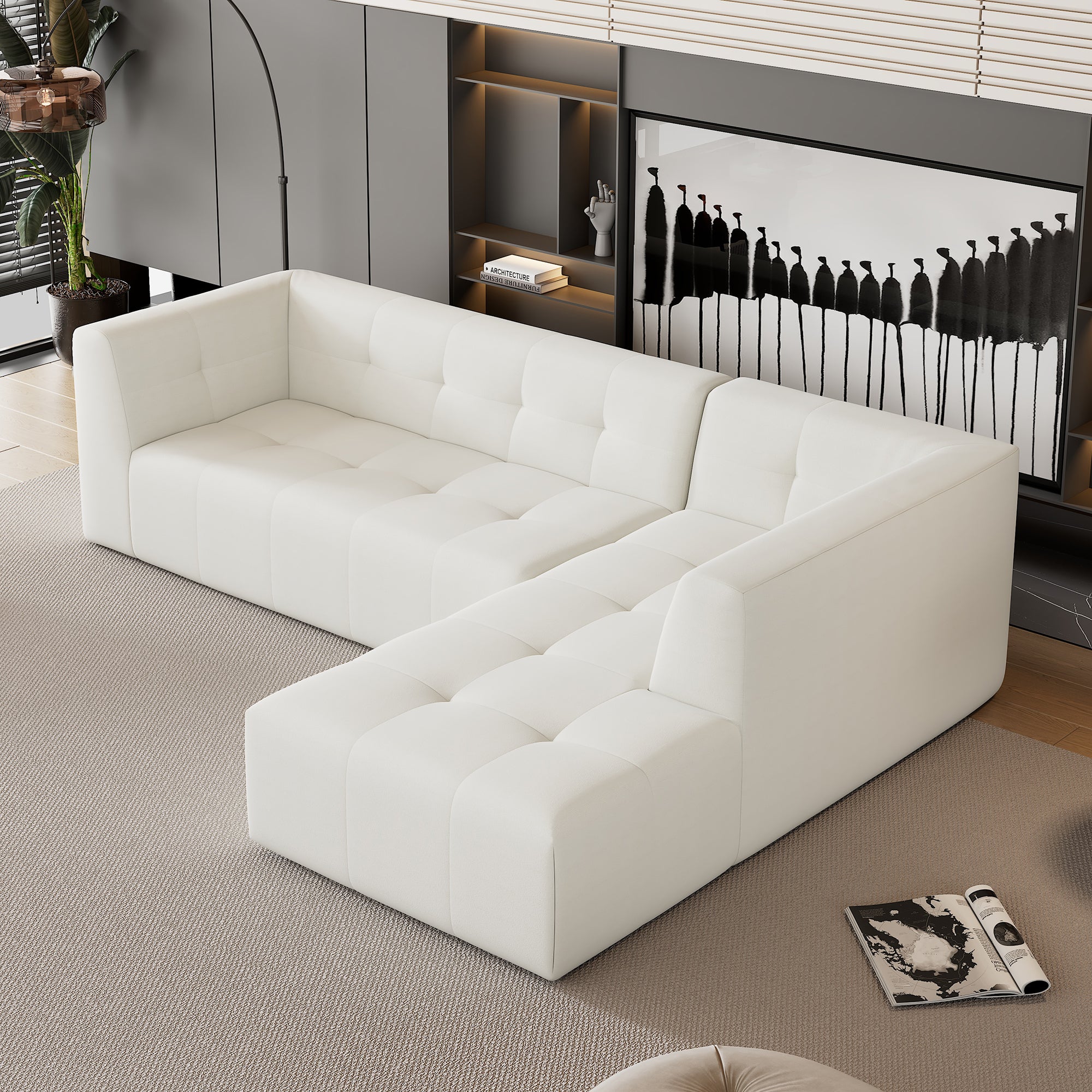 Modular Sectional Sofa Set 112.2