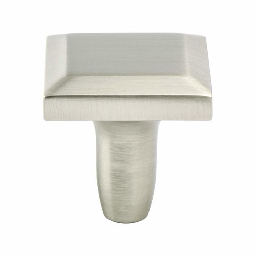Brushed Nickel Trane Drawer Pulls and Cabinet Knobs - Modern Hardware for Kitchen Cabinets, Dressers & Furniture (Set of 10) - Perfect for Home Renovation & DIY Projects