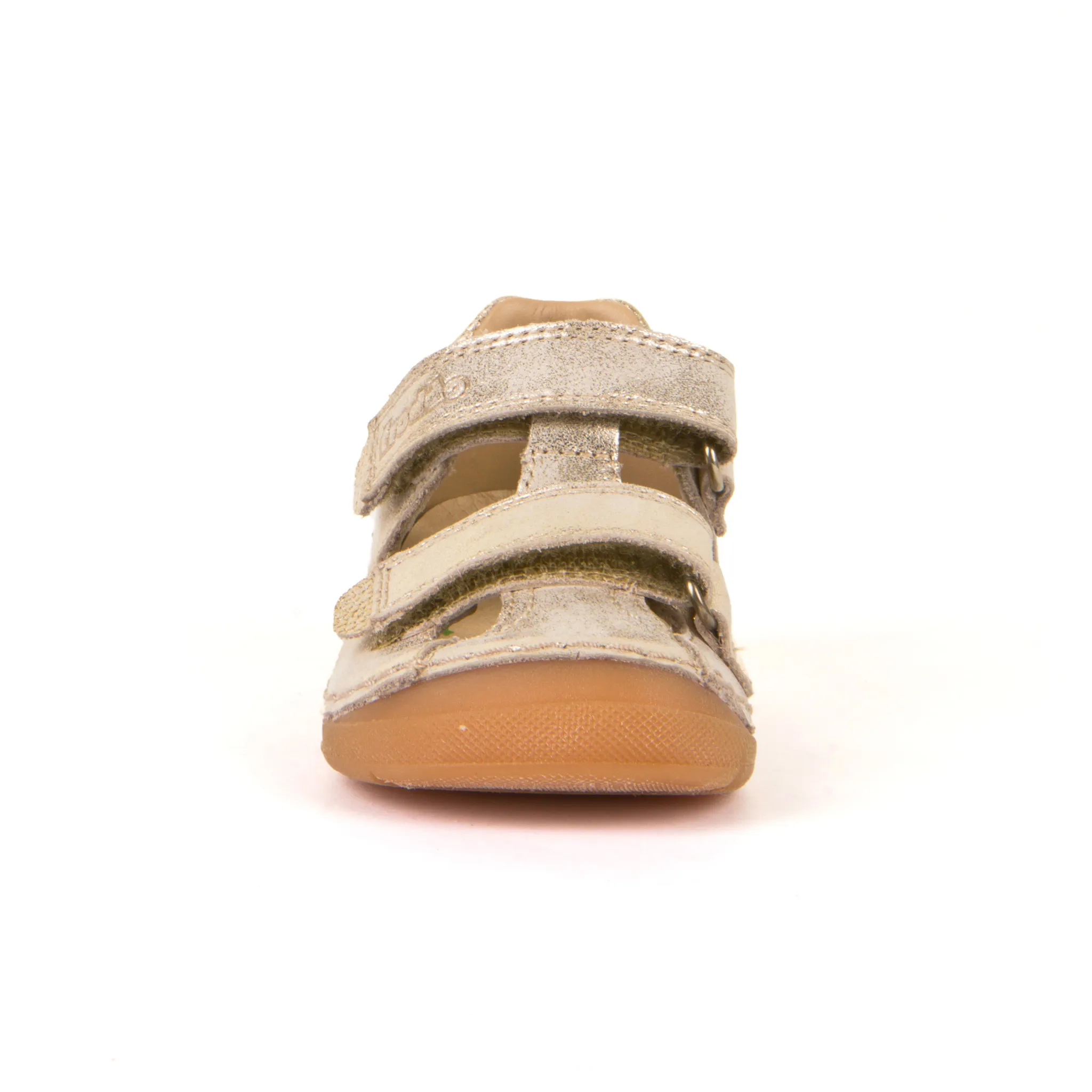Froddo Boys and Girls Paix Double Strap Sandals in Gold - Perfect for Summer Beach, Pool, and Outdoor Play