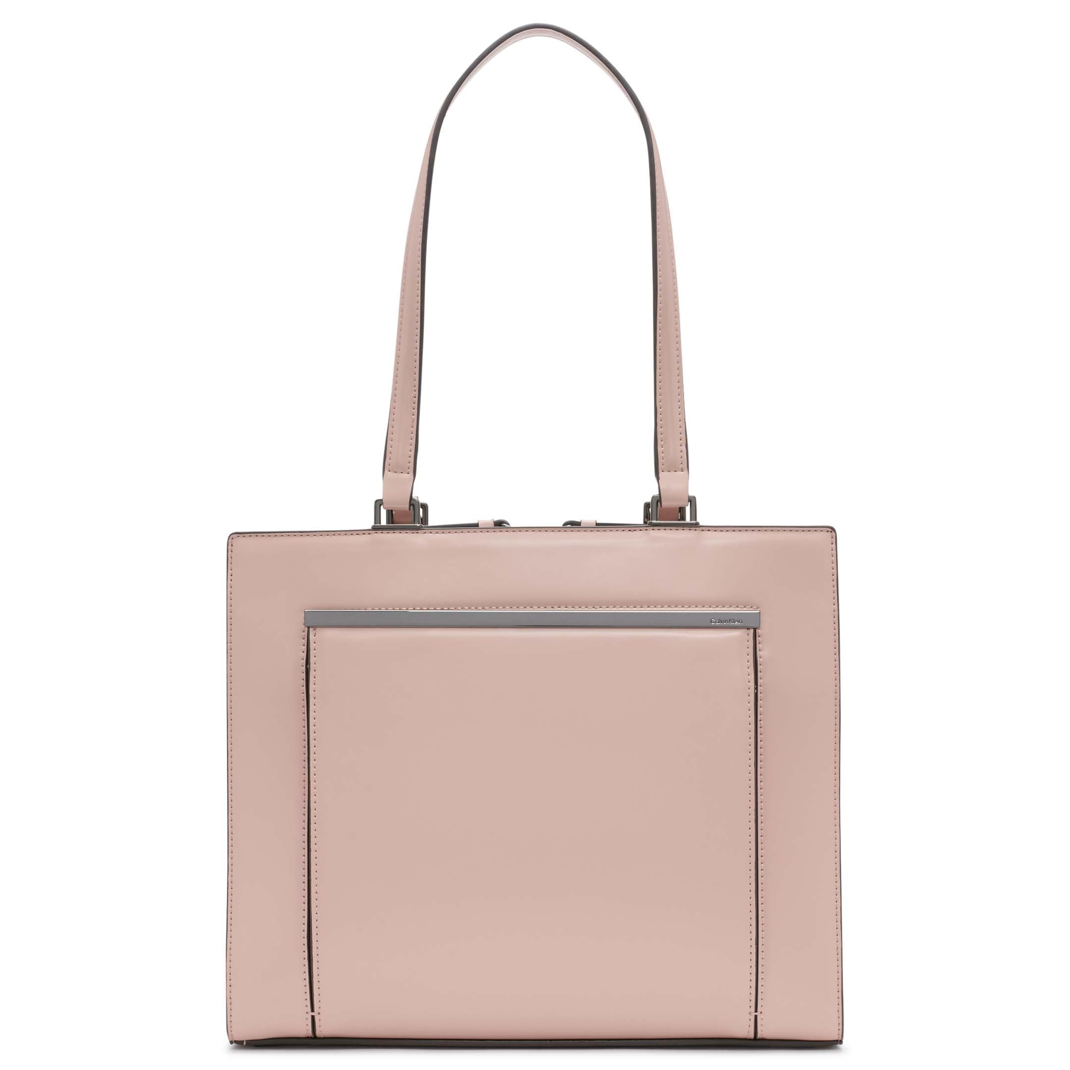 Calvin Klein Astrid Triple Compartment Organizational Tote Bag for Women - Spacious Work Tote with Multiple Pockets - Perfect for Office, Travel & Daily Commute