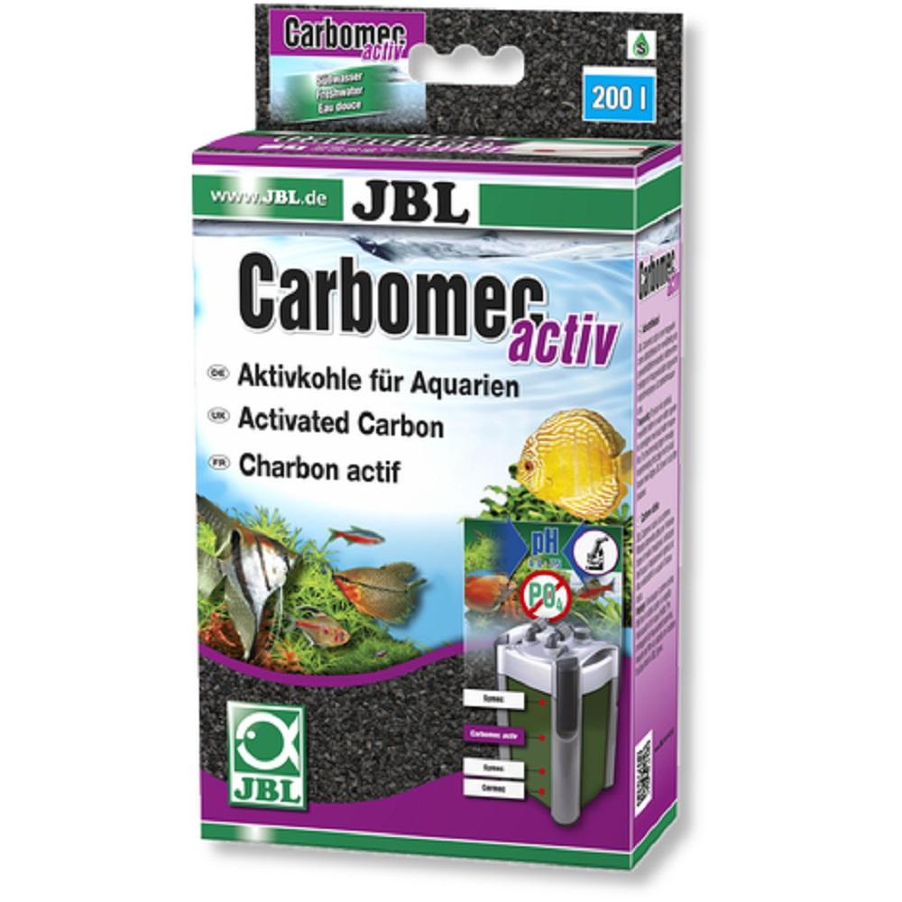 JBL Carbomec Activ 450g - Phosphate-Free Activated Carbon for Aquarium Water Filtration | Improves Water Clarity & Removes Impurities