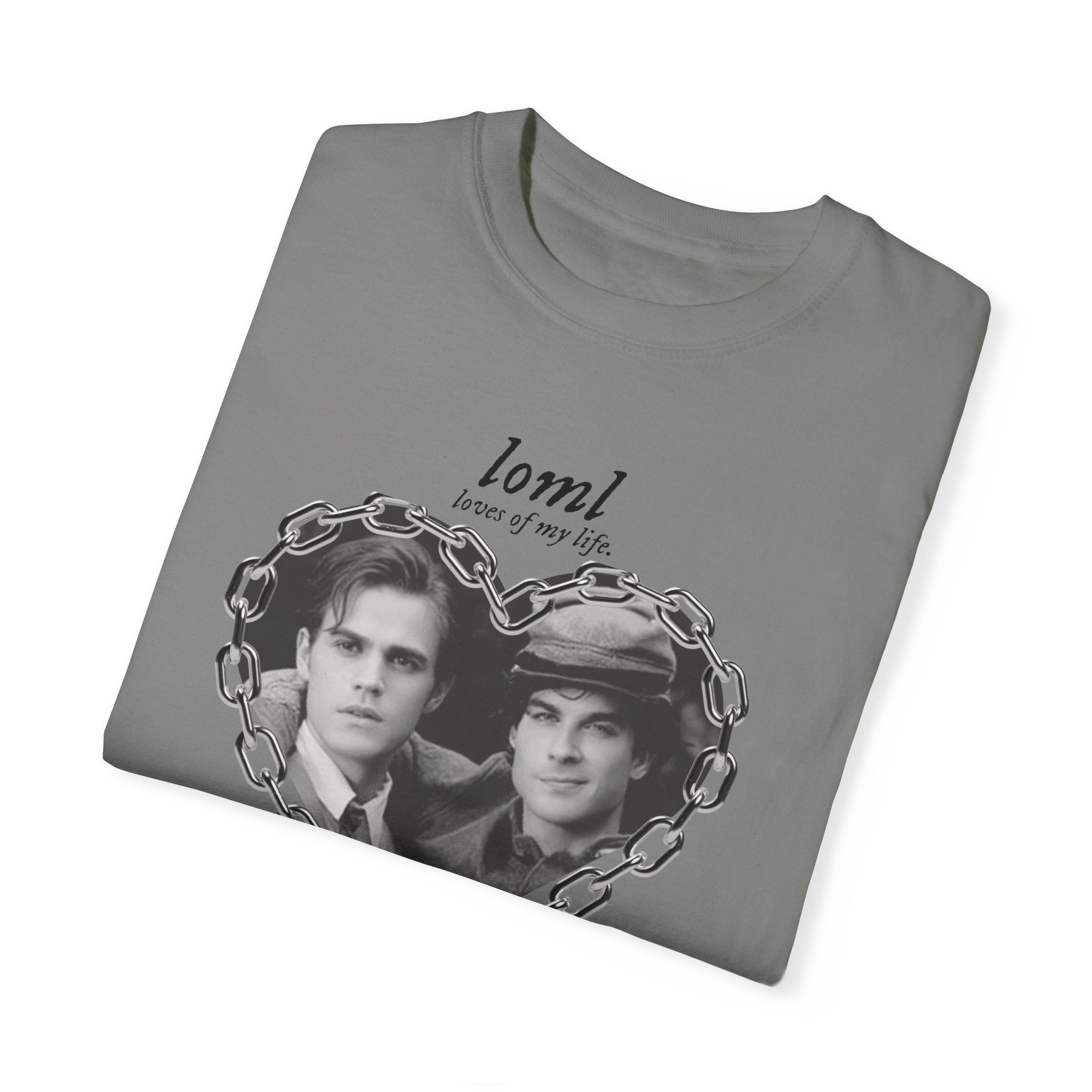 LOML (Loves of My Life) T-Shirt - Trendy Couple Matching Shirts for Date Nights & Anniversaries