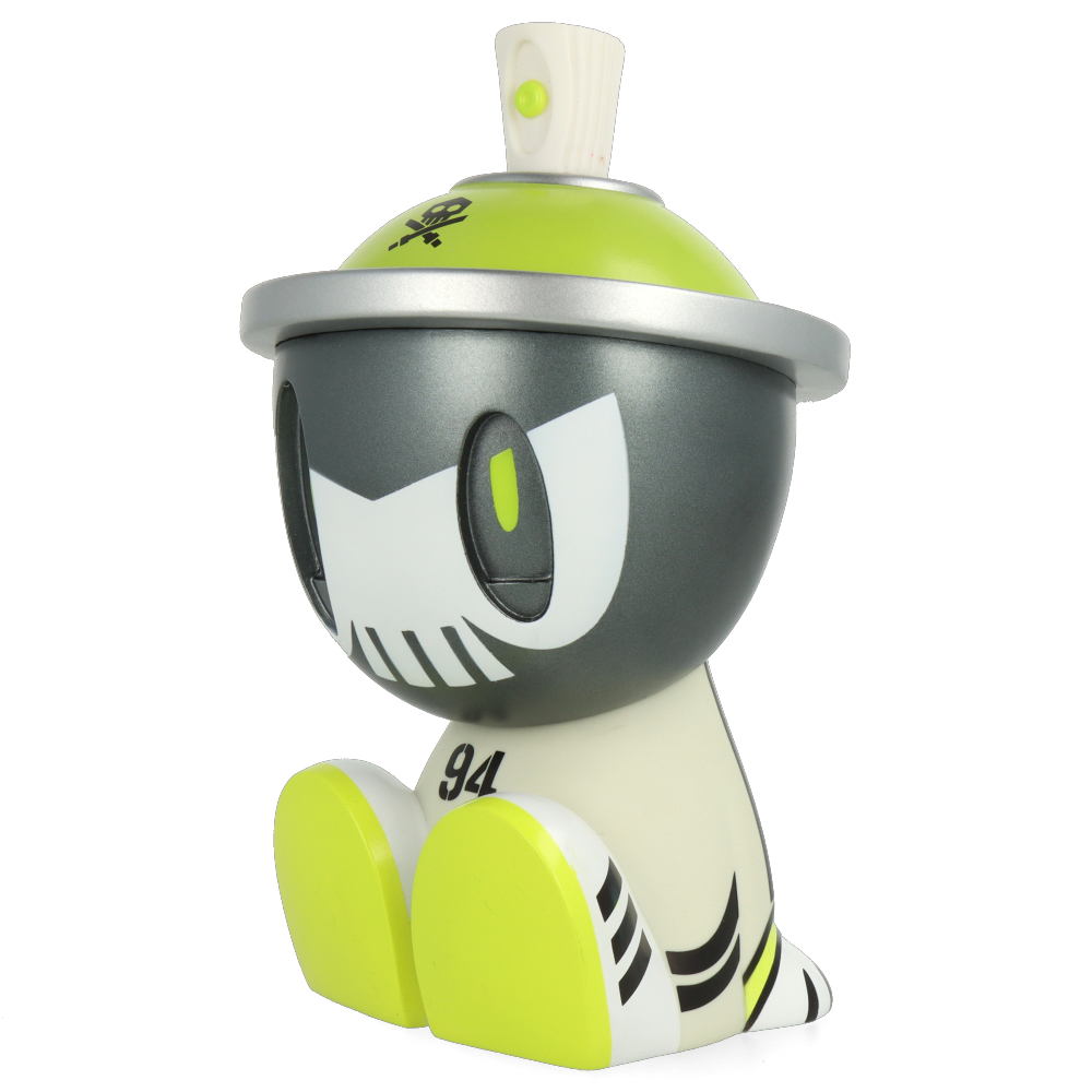 Clutter Canbot 94 Lil Qwiky Action Figure by Quiccs X Czee13 - Limited Edition Collectible for Display & Photography | Perfect for Anime Fans & Urban Art Enthusiasts