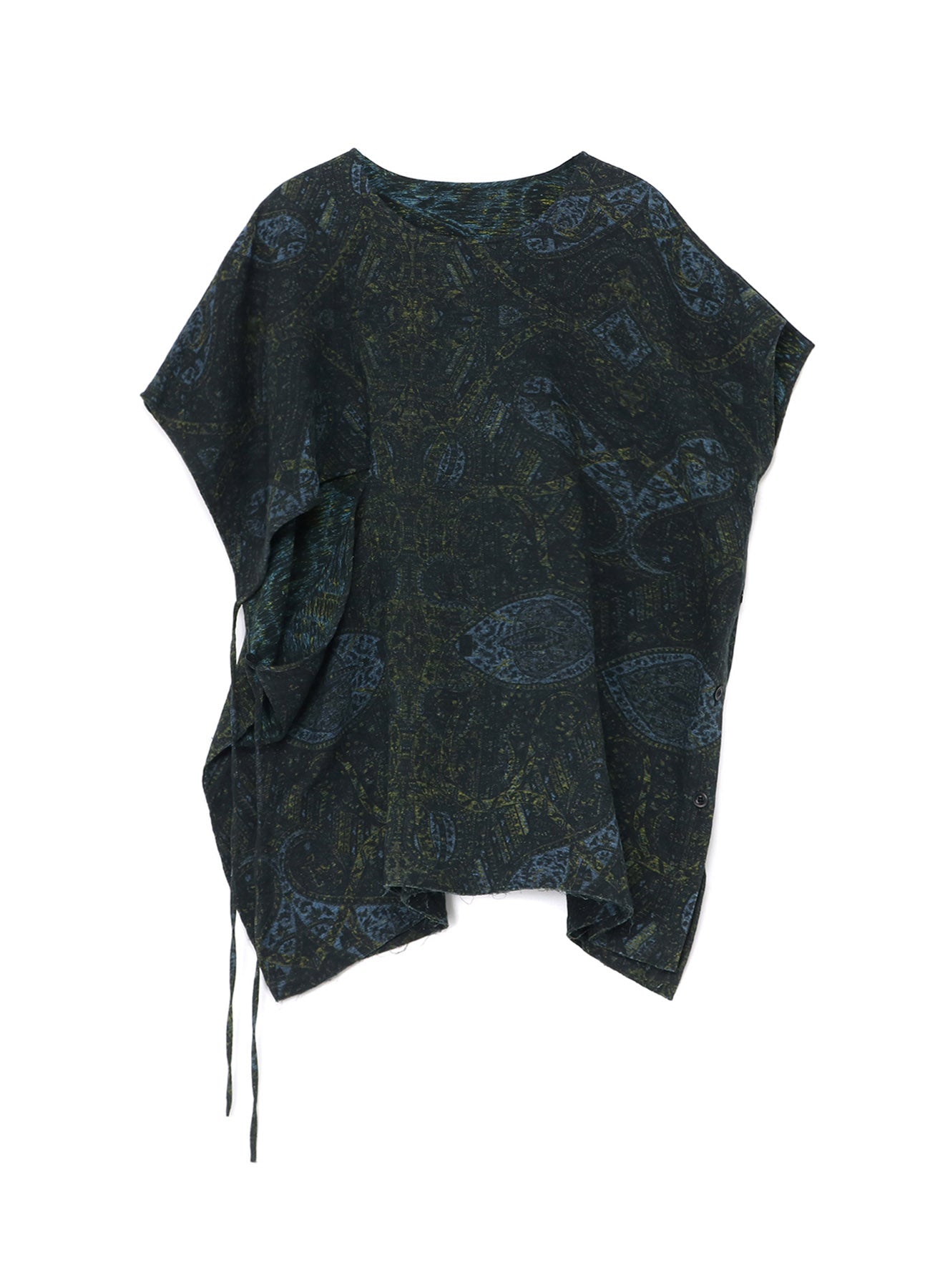 Stylish Cotton Gauze Blouse with Indian Jacquard Print - Perfect for Boho Fashion, Summer Outfits & Casual Wear