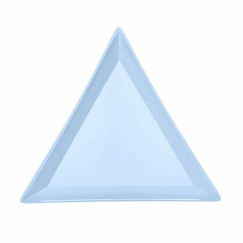 BE TRIANGLE Rhinestone Tray - Elegant Crystal Jewelry Organizer for Rings, Earrings & Accessories | Perfect for Vanity, Dresser & Bathroom Decor